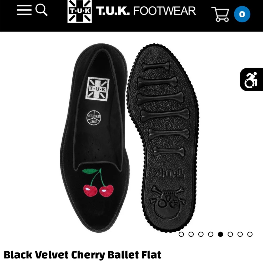 ISO TUK Cherry Flats